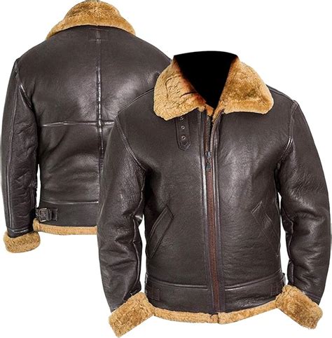 wwii fighter pilot leather jacket